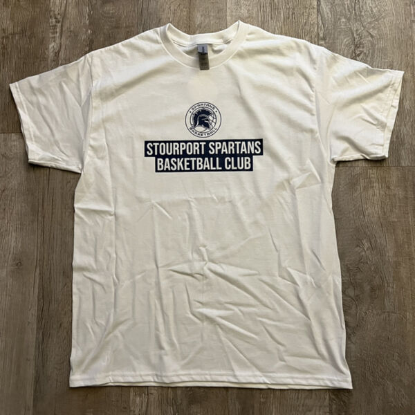 Spartans ‘All white’ Adult T-shirt Thumbnail